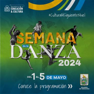 Celebremos unidos el Viernes Cultural y demos inicio al Día Internacional de la Danza.