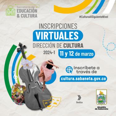 Vuelven a Sabaneta los cursos de la Casa de la Cultura para toda la comunidad.