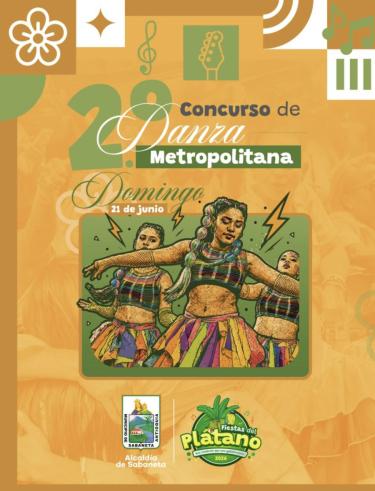 Ya están abiertas las inscripciones para el Concurso de Danza Metropolitana, en el marco de las Fiestas del Plátano