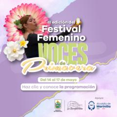 Con entradas libres, el Festival Femenino Voces de Primavera florecerá nuevamente en Sabaneta y Antioquia con su tercera edición